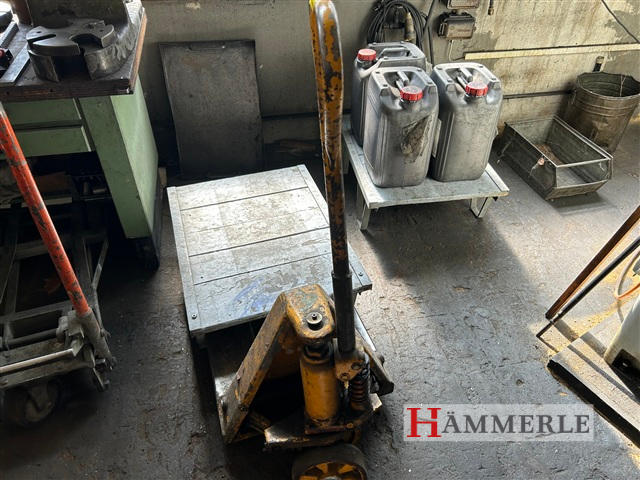 Gabelhubwagen Aufschrift FORTE